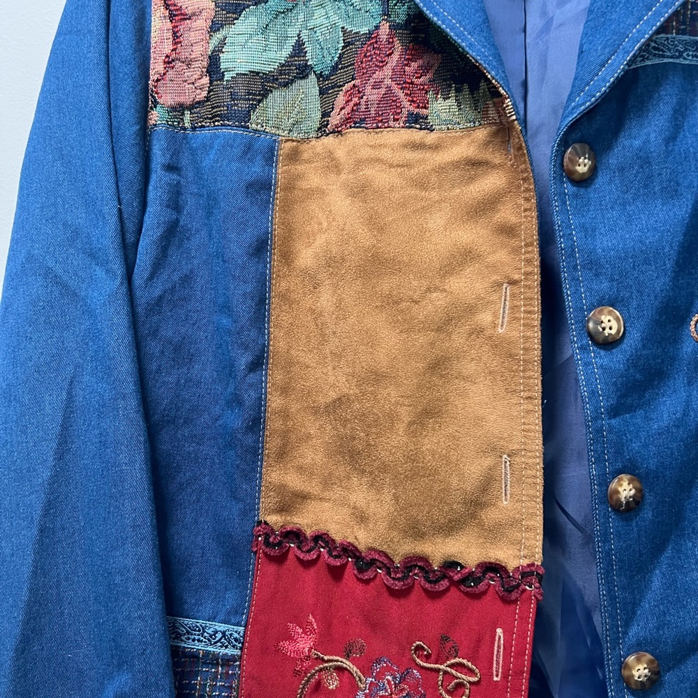 Vintage patchwork Jacket - Picture 6 of 7